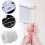 10 PCS Vertical Blind Bottom Weights Replacement Plates for Lamella Curtain Slats, White Plastic 4