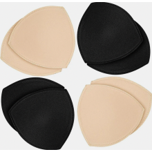paia di imbottiture removibili per reggiseno, morbide imbottiture push-up per reggiseni sportivi, top bikini e intimo.