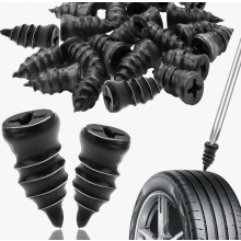 48-teiliges Reifenreparaturset für Autos und Motorräder, Tubeless-Pannenset für große und kleine Reifen