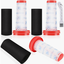 Lot de 3 filtres en mousse de rechange pour aspirateurs sans fil série 4, 25,2 V et 21,6 V, filtre éponge 12026520