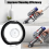 Dust Container Lid Replacement Cover for Cordless Vacuum Cleaner, Dust Bin Cap Spare Part Accessory 3