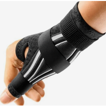 Ergonomische Daumenorthese für rechte oder linke Hand, atmungsaktive, weiche Daumenschiene bei Arthritis und Sehnenscheidenentzündung