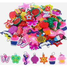 Set van 120 bedeltjes voor armbandjes, accessoires voor het maken van sieraden met elastiekjes voor kinderen.