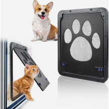 Magnetic Locking Cat and Dog Flap for Internal External Doors Windows and Fly Screens, Small Medium Pets