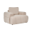 Beliani Armchair NARILLA Boucle Beige 4