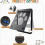 Magnetic Locking Cat and Dog Flap for Internal External Doors Windows and Fly Screens, Small Medium Pets 3