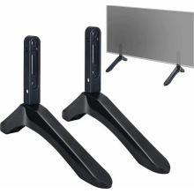 Universeller Tisch-TV-Ständer, kompatibel mit 26- bis 100-Zoll-LED-LCD-Fernsehern, mit einer einzelnen Befestigungsbohrung an der Unterseite