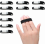 10 Pack Adjustable Trigger Finger Splints and Toe Correctors, Breathable Supports for Fingers and Overlapping Toes 1