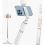 Bluetooth Selfie Stick Tripod with Fill Light, 3 in 1 Extendable Aluminium Monopod with Detachable Remote 1