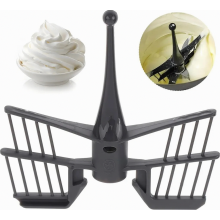 Accessoire de mélange papillon pour robot culinaire, pale de rechange grise