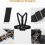Action Camera Accessory Kit with Chest Mount, Backpack Strap, Shoulder Harness, Rotating Head Strap and Wrist Strap 4