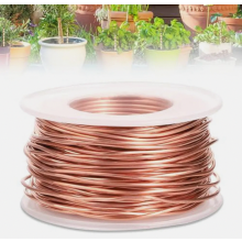 20 meter 16 gauge koperdraad, 99,9% zuiver 1,3 mm elektrocultuurdraad voor planten, tuinen en groenten.