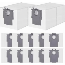 12 stofzuigerzakken voor Qrevo QV 35A, 35S, S5V, Curv, Flow, Pro, Master, Edge, Slim en Saros S8 MaxV Ultra