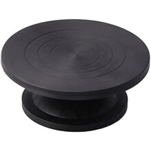 (30cm) Pottery Wheel 25cm/9.8 Inch Manual Ceramic Turntable with Non-Slip Base for Cake Decorating Sculpting Clay Modeling