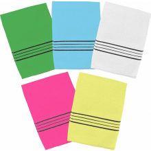 Paquete de 5 guantes exfoliantes coreanos grandes, manoplas para exfoliar el cuerpo, ideales para el baño, la ducha y para piel seca, dispon