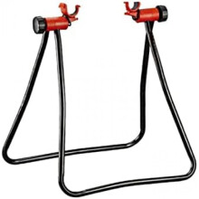 Hperu Bike Repair Stand Foldable Aluminum Floor Stand Portable Height Adjustable for Indoor Outdoor
