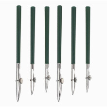 6Pcs Art Ruling Pens Straight Line Pens Adjustable Drawing Pens (Green Color)