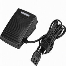 Sewing Machine Foot Pedal, Electronic Foot Control with Power Cord, Replacement for Singer JUKI Husqvarna Viking Elna Models, Variable