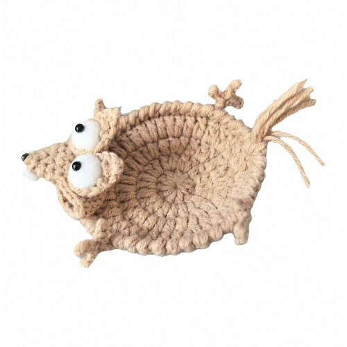 Handmade Crochet Animal Coaster Heat Resistant Table Mat