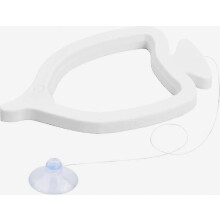 Anneaux alimentaires flottants en plastique avec ventouse pour aquarium, réduisant le gaspillage, pour tortues et poissons rouges, blanc YF