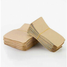 100 bolsas de semillas vacías, sobres de semillas vacíos, bolsas de papel para semillas a granel de 6*10 cm, color beige.