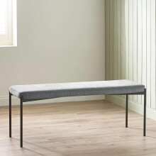 Leonie Bench - Grey