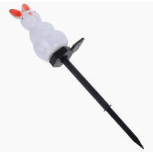 Lampe solaire de jardin, lampe solaire lapin décorative, lampe solaire LED, lampe de jardin lapin
