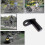Steel Bicycle Trailer Hitch Adapter for Baby Pull Head Coupler Attachment Mount Accessory 4