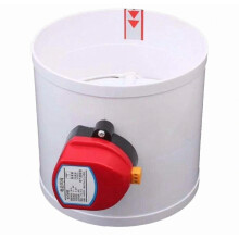 160mm Air Damper Valve Electric Motorized Check Valve For 6 Inch Ventilation Solenoid Valve With Ac