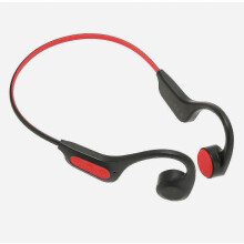 Écouteurs à conduction osseuse Bluetooth étanches avec réduction de bruit et microphone intégré pour le sport