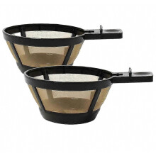 Stück wiederverwendbare Ersatz-Kaffeefilter für Einzelportionen, passend für 2-Wege-Kaffeemaschinen.