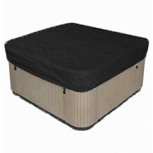 Couverture carrée imperméable en polyester pour spa extérieur