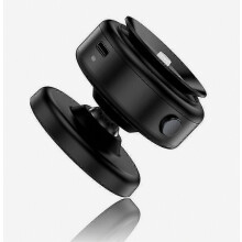 Supporto magnetico intelligente per telefono da auto, girevole a 360 gradi, con ventosa, per cruscotto e parabrezza.