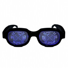 Christmas LED Glasses for New Year Carnival Party, Adult Teens Kids Holiday Gifts, Masquerade Photo Glasses