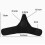 Set di separatori per alluce - 2 pezzi, tessuto Lycra + materiale SEBS, colore nero 2