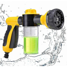 Pistolet d'arrosage robuste pour tuyau d'arrosage, 8 jets différents pour le jardinage
