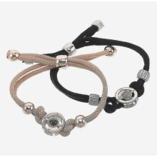 Stück Fernbeziehungs-Touch-Armbänder, Vibrations-Partnerarmbänder, intelligente Partnerarmbänder mit Fernbedienung für Paare in Fernbeziehungen