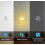 Mini Wireless Triangles Sensor Nightlight Battery Powered Cordless Light for Living Room Home 4