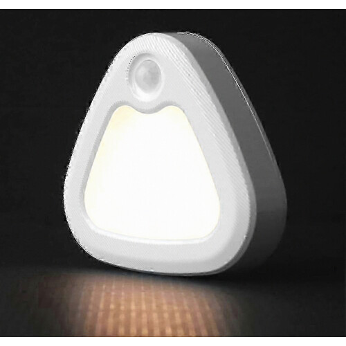 Mini Wireless Triangles Sensor Nightlight Battery Powered Cordless Light for Living Room Home 2