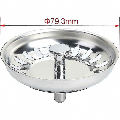 Kitchen Sink Strainer,Sink Stopper,Kitchen Sink Strainer Cover,Stainless St 2