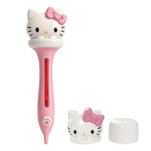 (Maimen bean needle set) Hello Kitty Bead Pen Cute Cartoon DIY Educational Handmade Tool for Kids Craft Bead Kit Pink 1 Pack