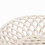 Ceramic Fruit Bowl Fruit Plate Multifunctional Woven Aesthetic Round Food Dish 5