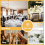 6 Pack White Round Tablecloths 220 cm, Washable Linen Polyester Table Covers for Weddings and Banquets 5