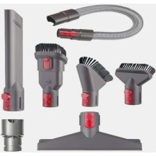 7 Piece Vacuum Cleaner Accessory Set, Replacement Brush Attachments for Home, Office and Car Seats