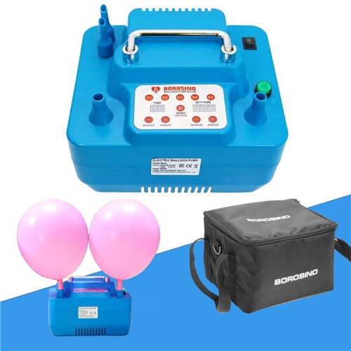 220V Electric Precision Balloon Inflator Air Pump with Digital Timer Counter