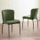 Set of 2 Leonie Dining Chairs - Green 1