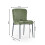 Set of 2 Leonie Dining Chairs - Green 5