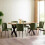 Set of 2 Leonie Dining Chairs - Green 7