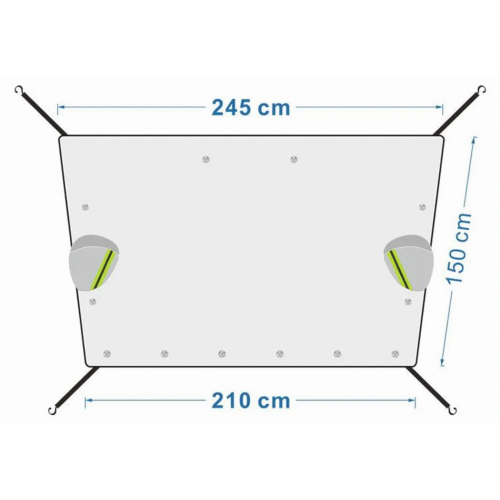 Universal Car Windscreen Cover, Waterproof, Windproof, Dustproof, Scratch Resistant and UV Protection 1