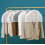 10 Pack Plastic Shoulder Covers for Clothes, Dustproof Garment Protectors for Suits, Coats and Jackets 4